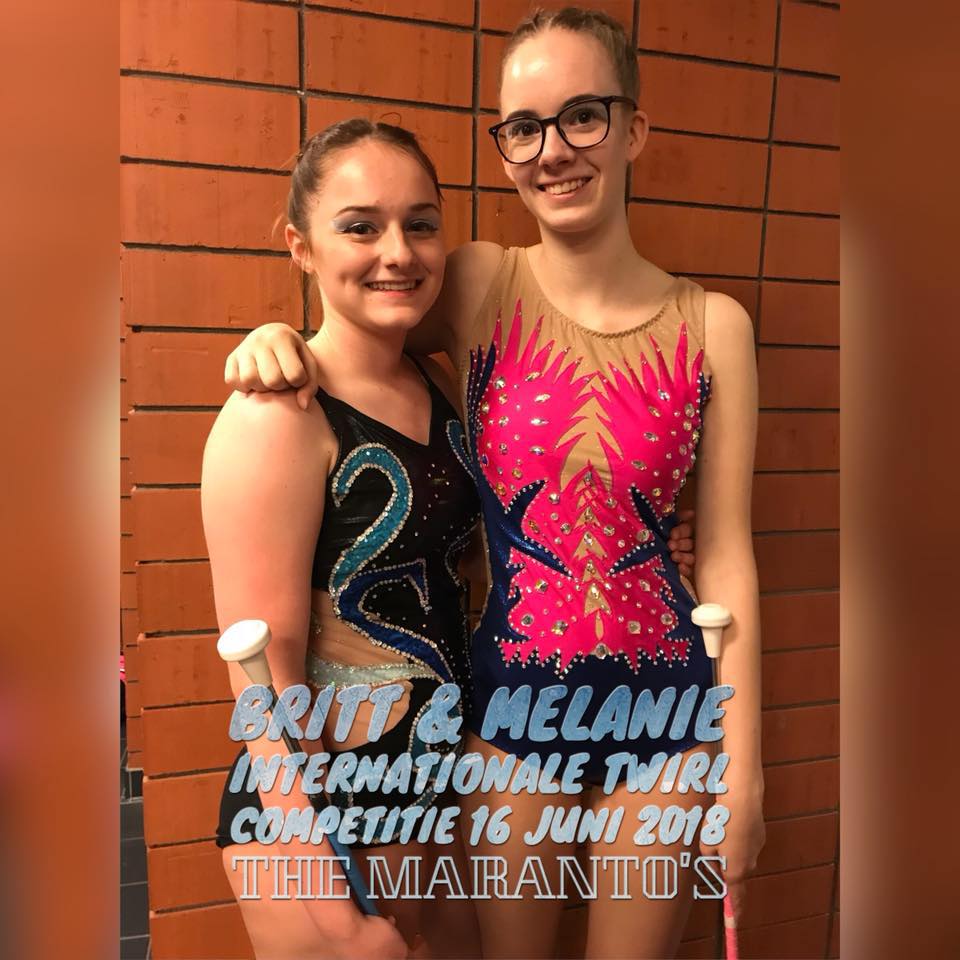 Maranto toppers op international twirling competition