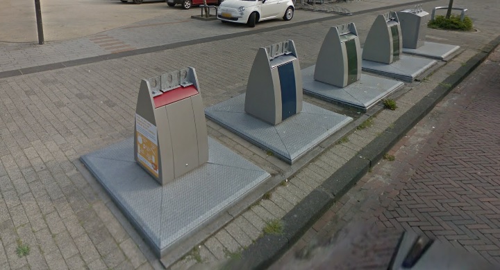Gemeente plaatst ondergrondse containers in Opstalwijk