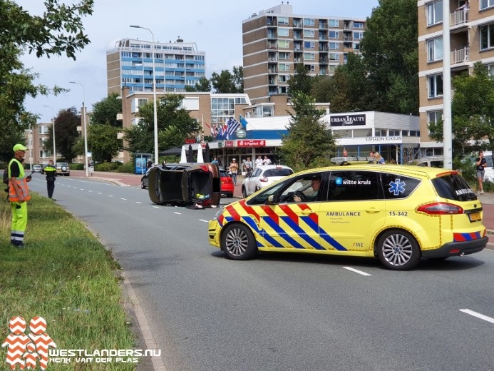 Twee gewonden bij ongeluk Kijkduinsestraat