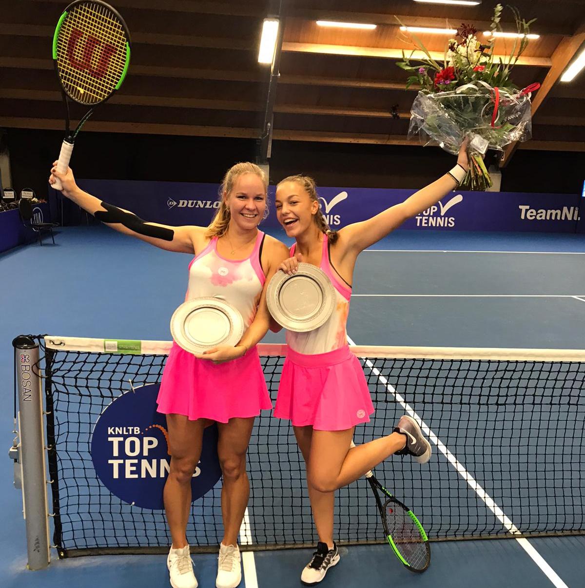 Wensveen en Karregat winnaars van NK tennis dubbel