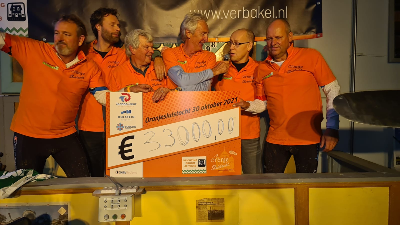 Oranjesluistocht haalt € 33.000 op