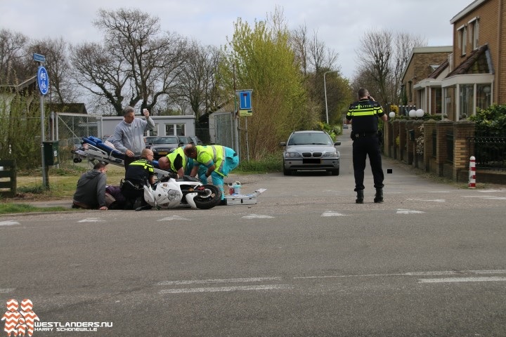 Scooterrijdster gewond door ongeluk met alcomobilist