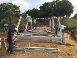 Stichting de Zaaier bouwt brug in DR Congo