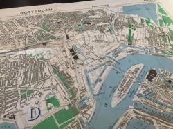 Expositie Bunker Bremen: kaarten van de RAF en Luftwaffe