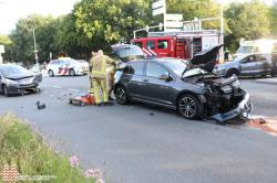 Automobiliste gewond bij ongeluk Lozerlaan