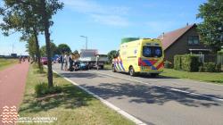 Motorrijder gewond na ongeluk Haakweg
