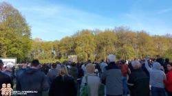 4000 mensen tijdens stille tocht Westerbork