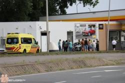 Ongeluk bij tankstation Coldenhovelaan