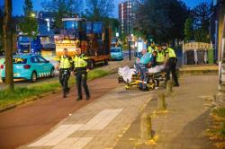 Scooterrijder gewond na achtervolging politie