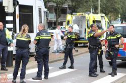 Fietsster ernstig gewond na ongeluk met tram