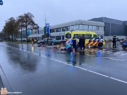 Scooterrijder gewond bij ongeluk Nieuweweg