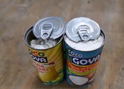Cocaïne in blikken cocospulp en 'sportdrankjes' 