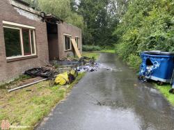 Politie zoekt getuigen van grote brand Bosweg