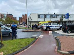 Fietser gewond na ongeluk Secretaris Verhoeffweg