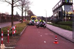 Scooterrijder gewond na ongeluk Kruisbroekweg