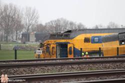 Herstelwerkzaamheden treinongeluk Voorschoten duren week langer