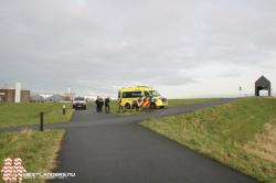 Wielrenner gewond bij ongeluk Maeslantkeringweg