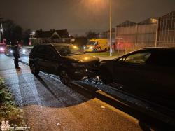 Ongeluk Zuidwijckweg na verkeerde inhaalmanoeuvre