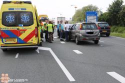Automobiliste gewond bij ongeluk Wippolderlaan
