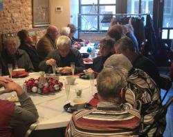 Westland Verstandig opent nieuwjaar met lunch samen met een vijftigtal inwoners